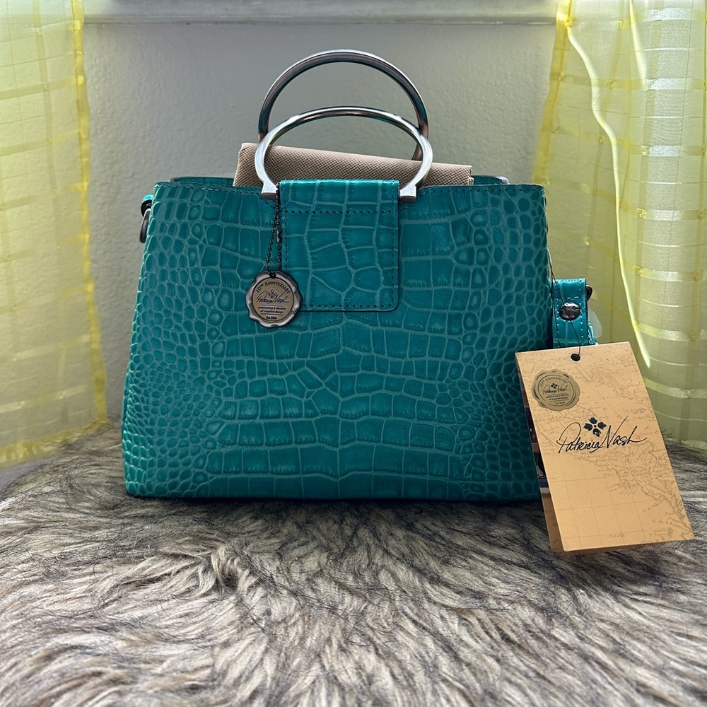 Patricia Nash Vintage Croc Bag
